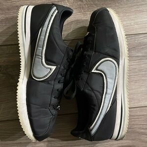 Nike Cortez Basic Premium Black Wolf Gray 2020
